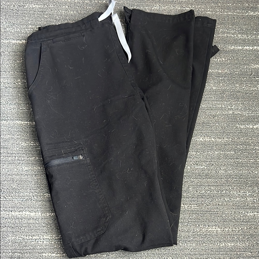 Figs Black scrub pants